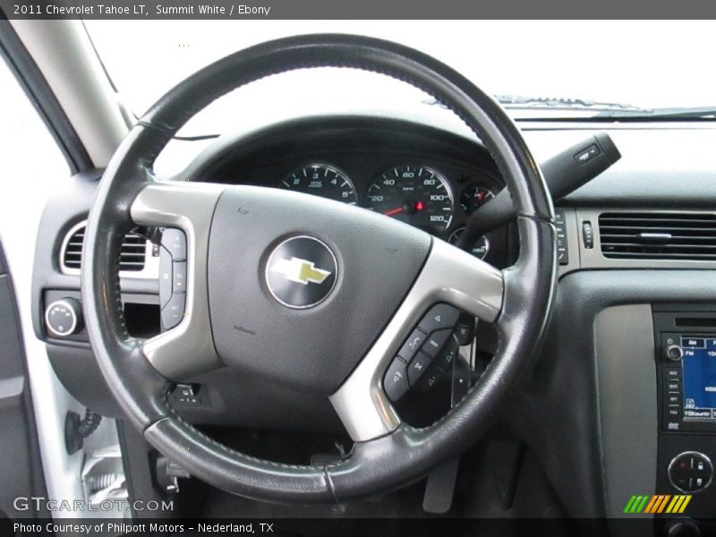 Summit White / Ebony 2011 Chevrolet Tahoe LT