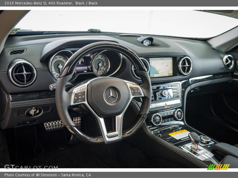 Dashboard of 2016 SL 400 Roadster