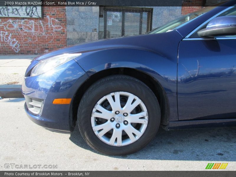 Kona Blue Mica / Gray 2009 Mazda MAZDA6 i Sport