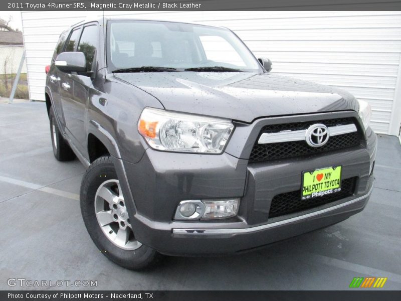 Magnetic Gray Metallic / Black Leather 2011 Toyota 4Runner SR5