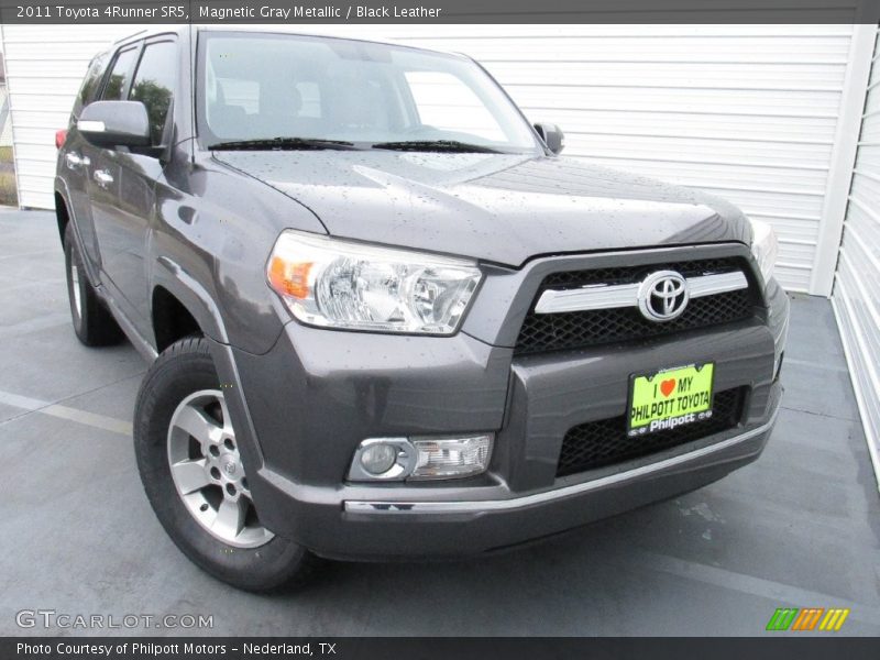 Magnetic Gray Metallic / Black Leather 2011 Toyota 4Runner SR5
