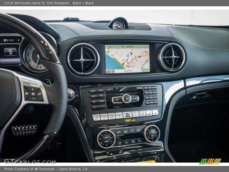 Black / Black 2016 Mercedes-Benz SL 400 Roadster