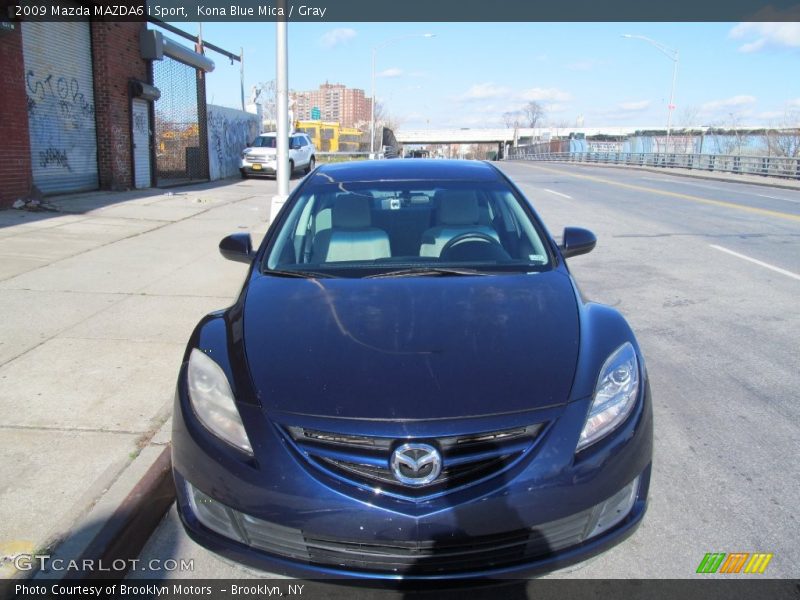 Kona Blue Mica / Gray 2009 Mazda MAZDA6 i Sport