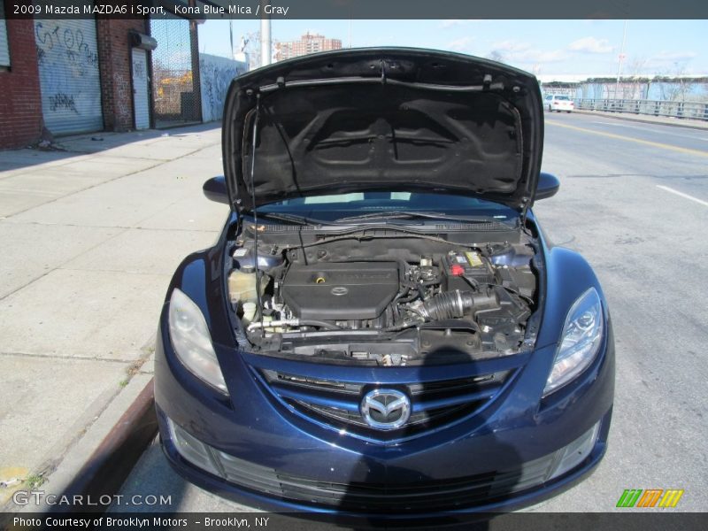 Kona Blue Mica / Gray 2009 Mazda MAZDA6 i Sport