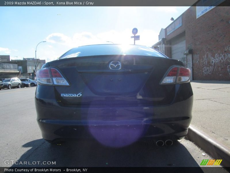 Kona Blue Mica / Gray 2009 Mazda MAZDA6 i Sport