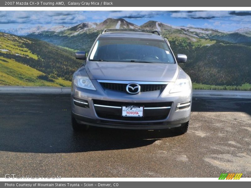Galaxy Gray Mica / Black 2007 Mazda CX-9 Touring AWD