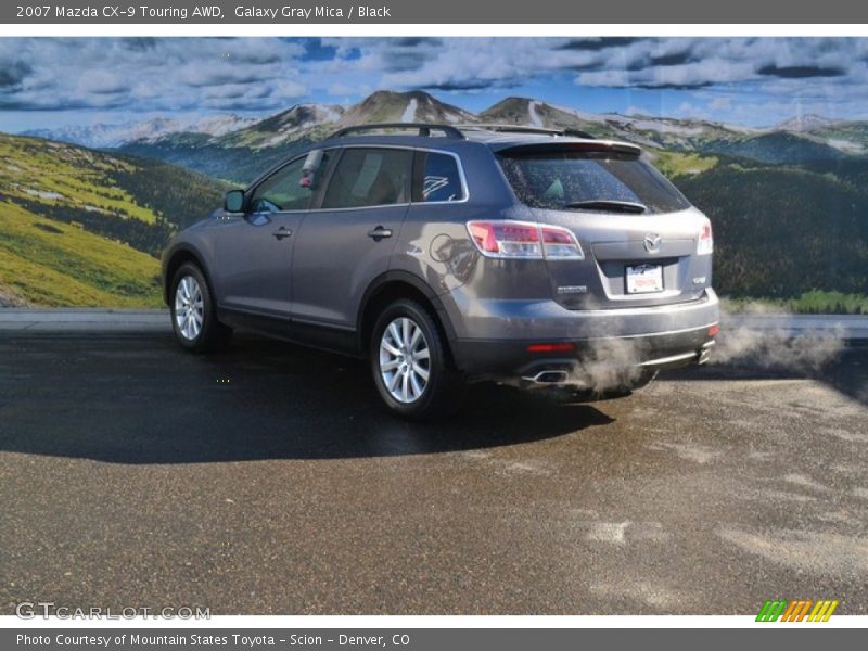 Galaxy Gray Mica / Black 2007 Mazda CX-9 Touring AWD