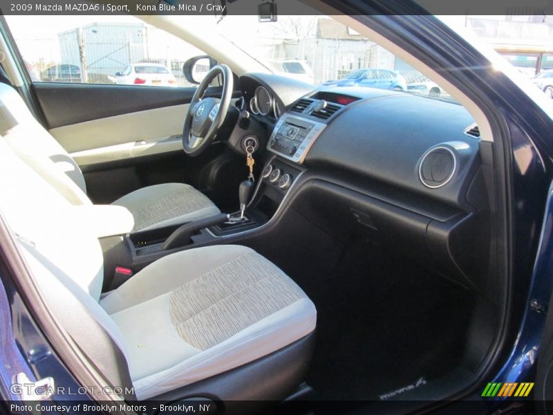 Kona Blue Mica / Gray 2009 Mazda MAZDA6 i Sport