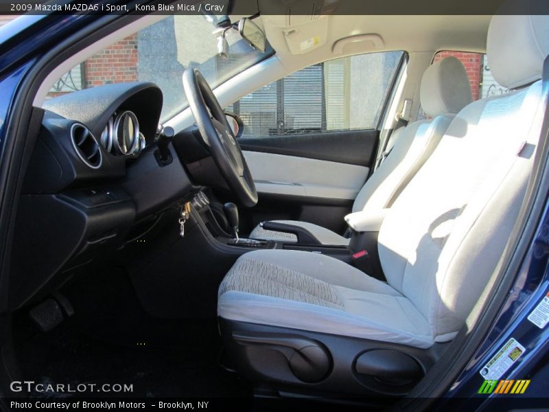 Kona Blue Mica / Gray 2009 Mazda MAZDA6 i Sport