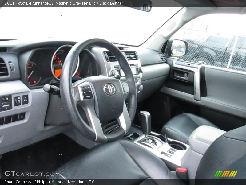 Magnetic Gray Metallic / Black Leather 2011 Toyota 4Runner SR5
