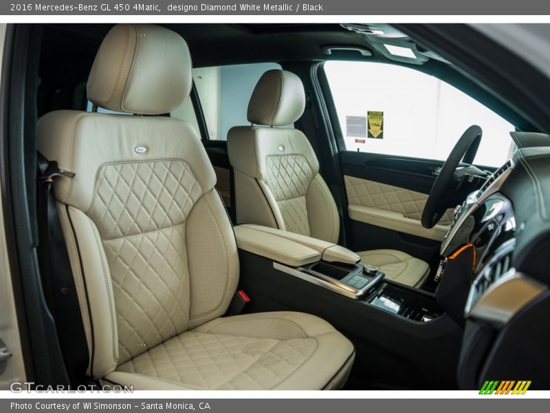 designo Diamond White Metallic / Black 2016 Mercedes-Benz GL 450 4Matic