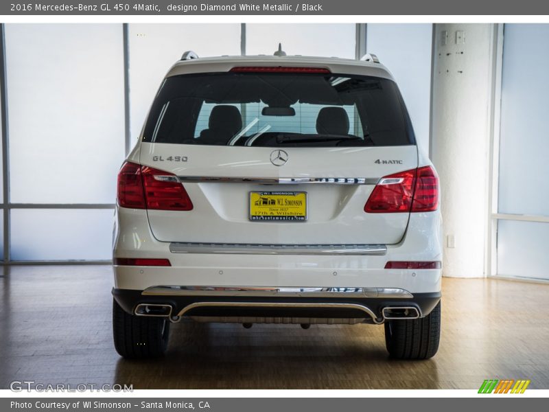 designo Diamond White Metallic / Black 2016 Mercedes-Benz GL 450 4Matic