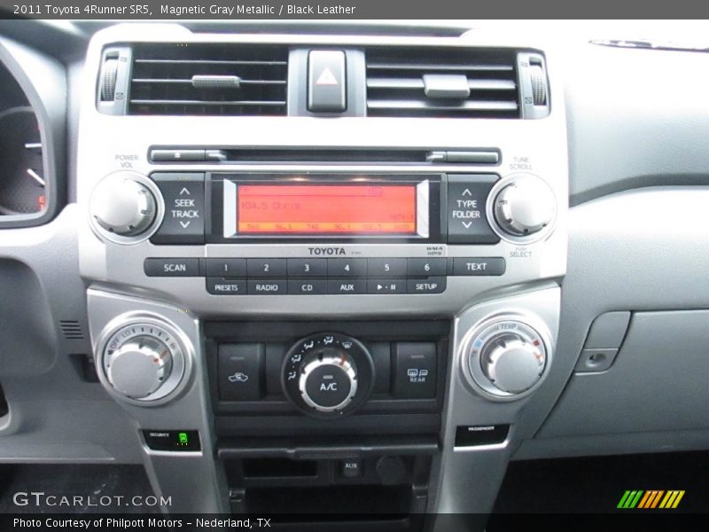 Magnetic Gray Metallic / Black Leather 2011 Toyota 4Runner SR5