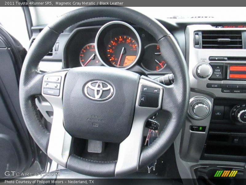 Magnetic Gray Metallic / Black Leather 2011 Toyota 4Runner SR5