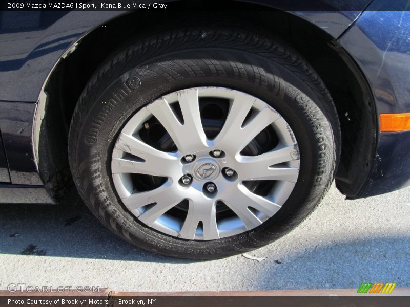 Kona Blue Mica / Gray 2009 Mazda MAZDA6 i Sport