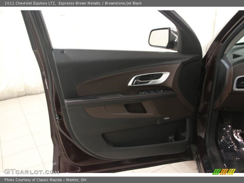 Espresso Brown Metallic / Brownstone/Jet Black 2011 Chevrolet Equinox LTZ