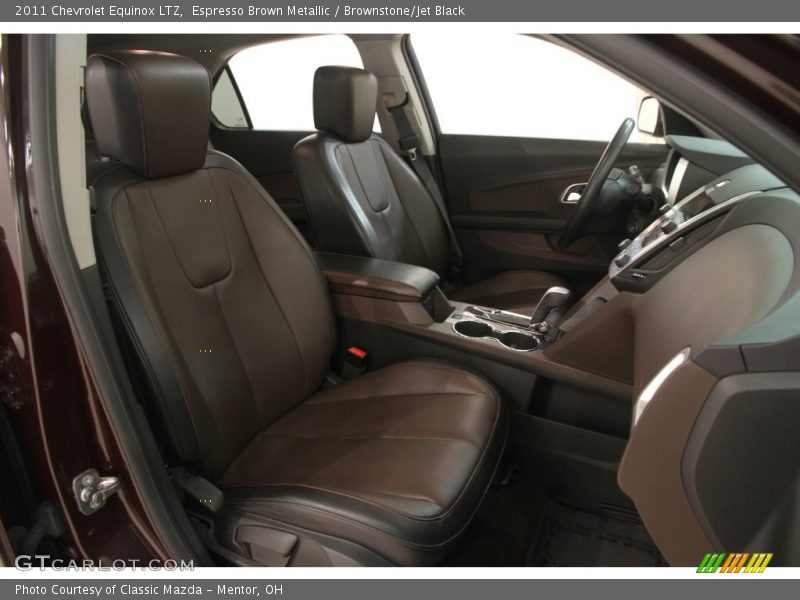 Espresso Brown Metallic / Brownstone/Jet Black 2011 Chevrolet Equinox LTZ