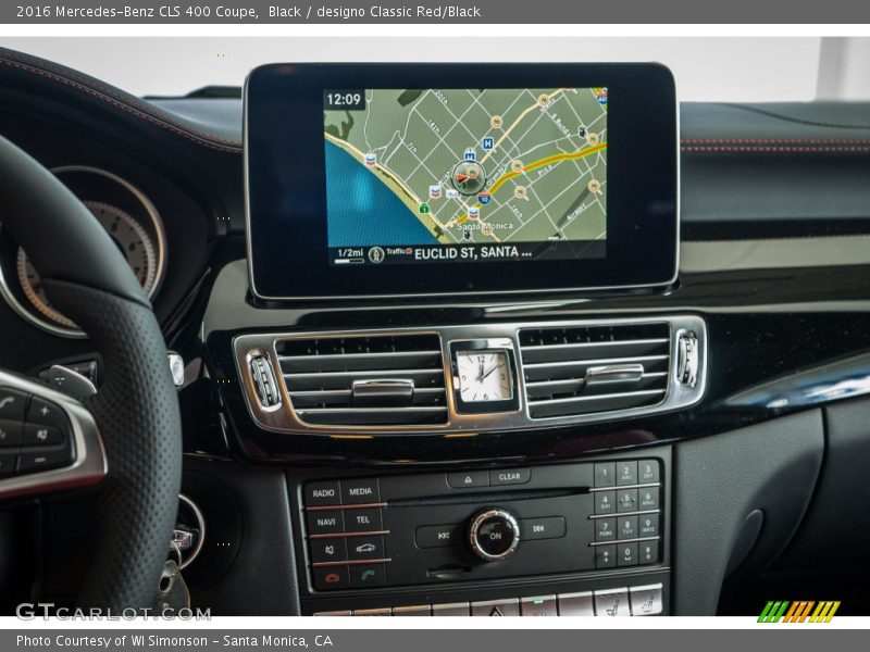 Navigation of 2016 CLS 400 Coupe
