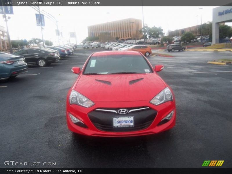 Tsukuba Red / Black 2016 Hyundai Genesis Coupe 3.8