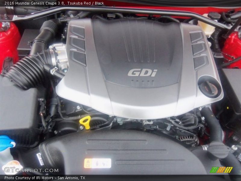 Tsukuba Red / Black 2016 Hyundai Genesis Coupe 3.8
