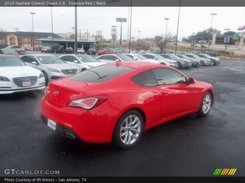 Tsukuba Red / Black 2016 Hyundai Genesis Coupe 3.8