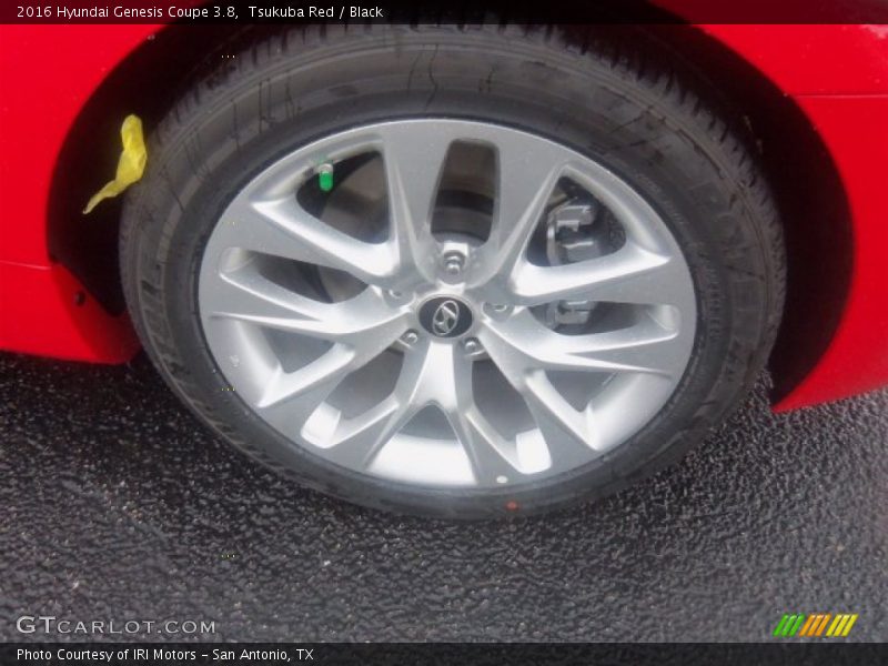 Tsukuba Red / Black 2016 Hyundai Genesis Coupe 3.8