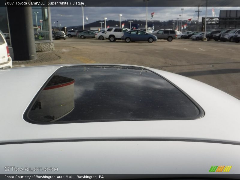 Super White / Bisque 2007 Toyota Camry LE