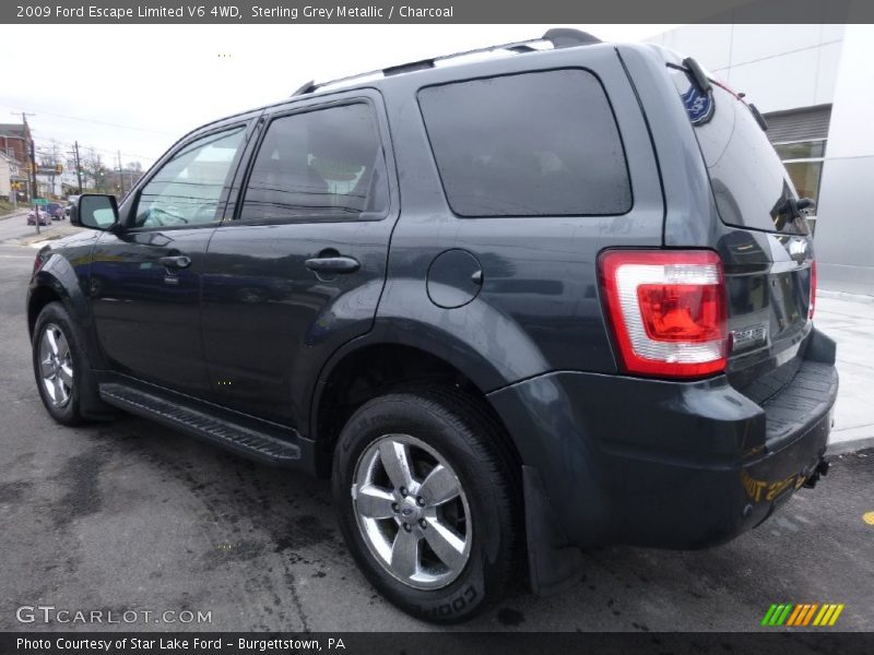 Sterling Grey Metallic / Charcoal 2009 Ford Escape Limited V6 4WD