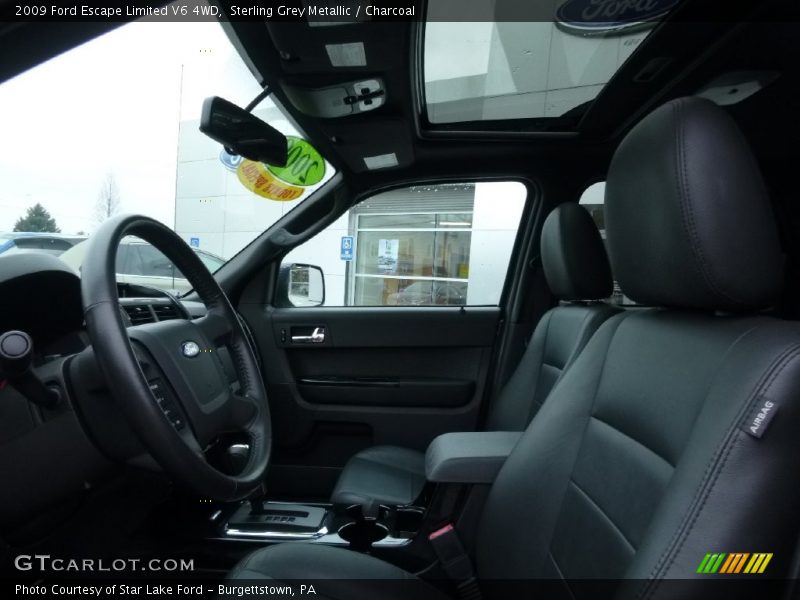 Sterling Grey Metallic / Charcoal 2009 Ford Escape Limited V6 4WD