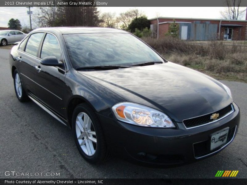 Ashen Gray Metallic / Ebony 2013 Chevrolet Impala LTZ