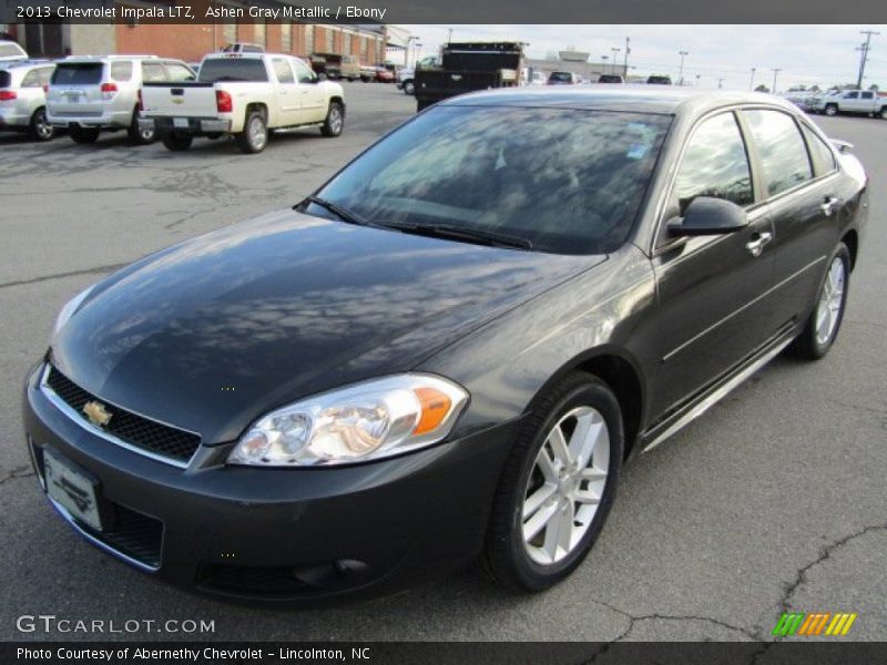 Ashen Gray Metallic / Ebony 2013 Chevrolet Impala LTZ