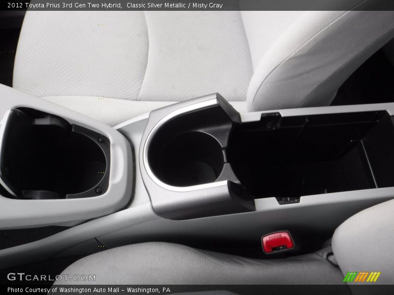 Classic Silver Metallic / Misty Gray 2012 Toyota Prius 3rd Gen Two Hybrid