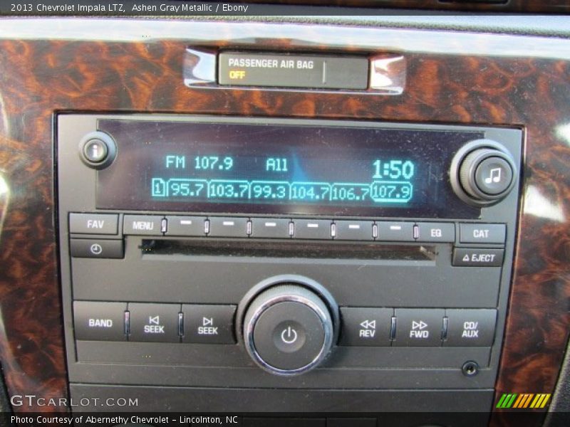 Ashen Gray Metallic / Ebony 2013 Chevrolet Impala LTZ