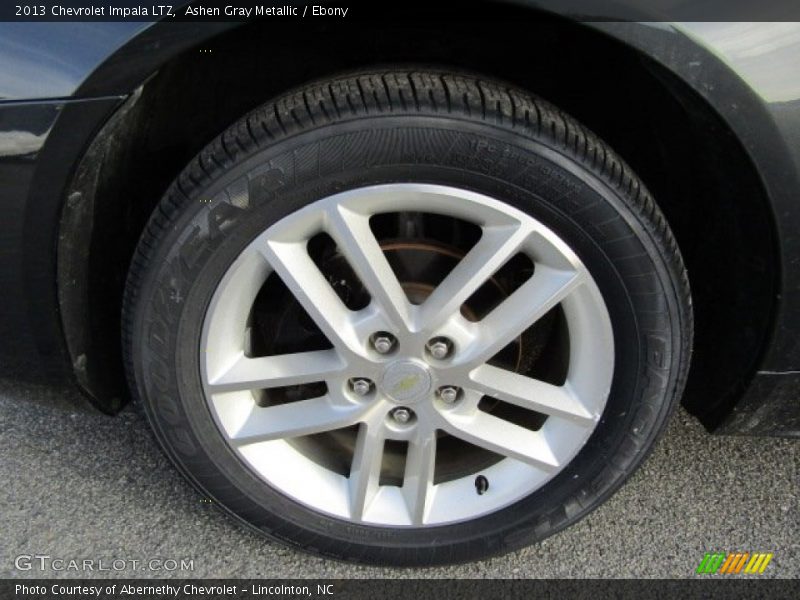 Ashen Gray Metallic / Ebony 2013 Chevrolet Impala LTZ