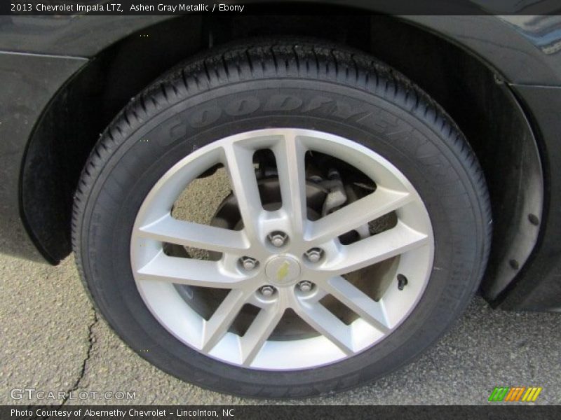 Ashen Gray Metallic / Ebony 2013 Chevrolet Impala LTZ