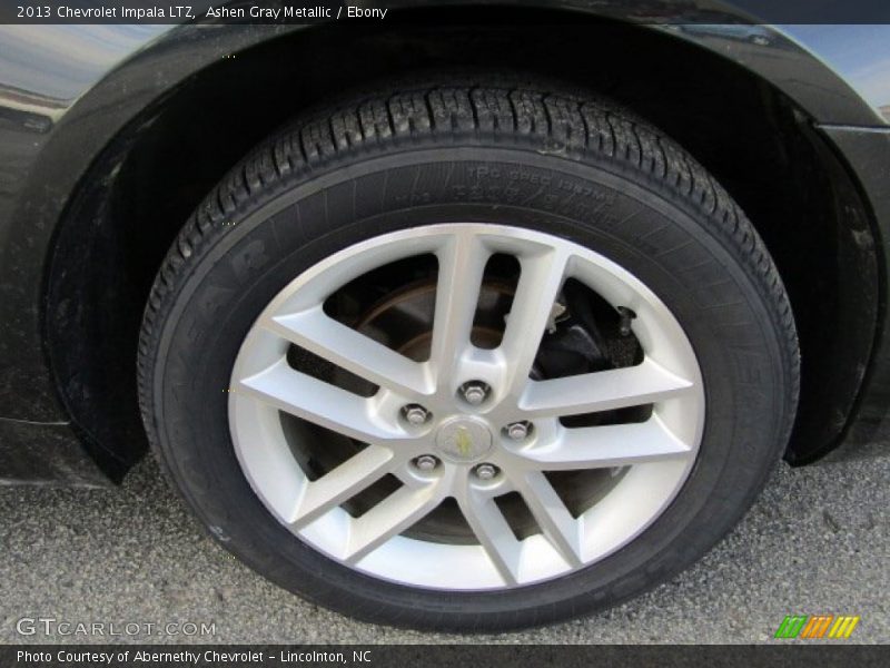 Ashen Gray Metallic / Ebony 2013 Chevrolet Impala LTZ