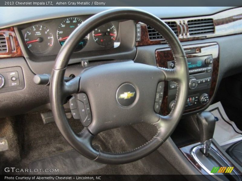 Ashen Gray Metallic / Ebony 2013 Chevrolet Impala LTZ