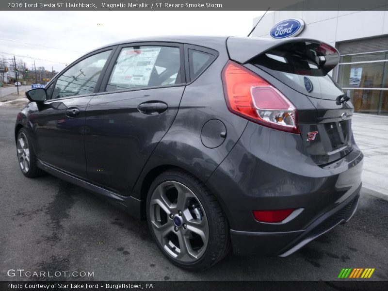 Magnetic Metallic / ST Recaro Smoke Storm 2016 Ford Fiesta ST Hatchback