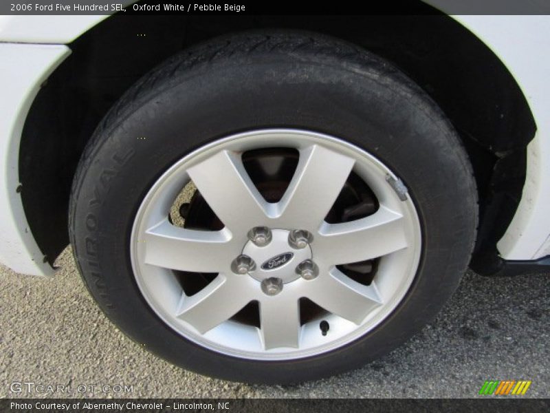 Oxford White / Pebble Beige 2006 Ford Five Hundred SEL