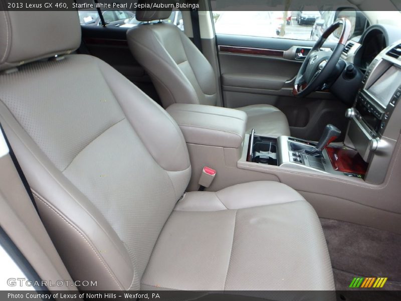 Starfire White Pearl / Sepia/Auburn Bubinga 2013 Lexus GX 460