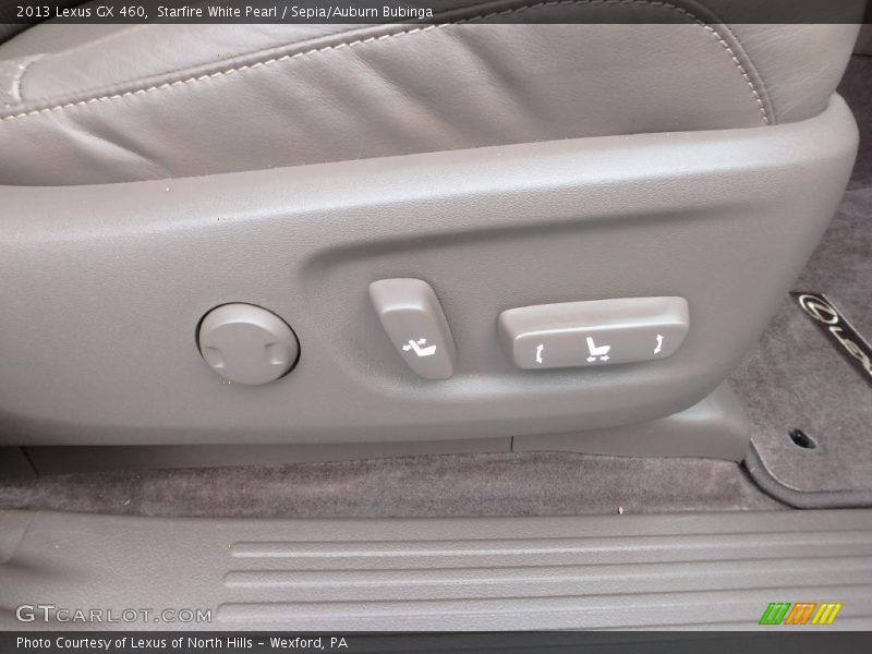 Starfire White Pearl / Sepia/Auburn Bubinga 2013 Lexus GX 460