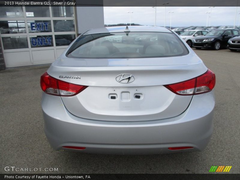 Silver / Gray 2013 Hyundai Elantra GLS