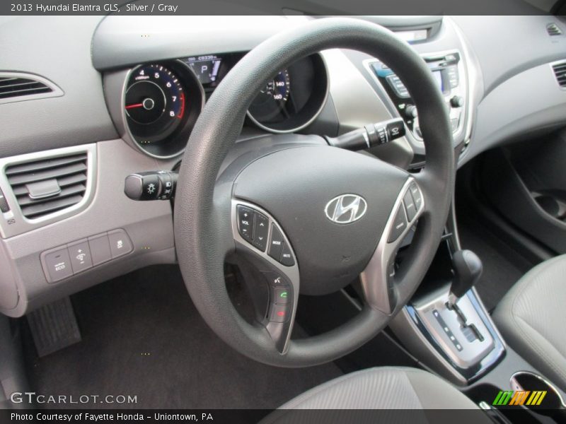 Silver / Gray 2013 Hyundai Elantra GLS