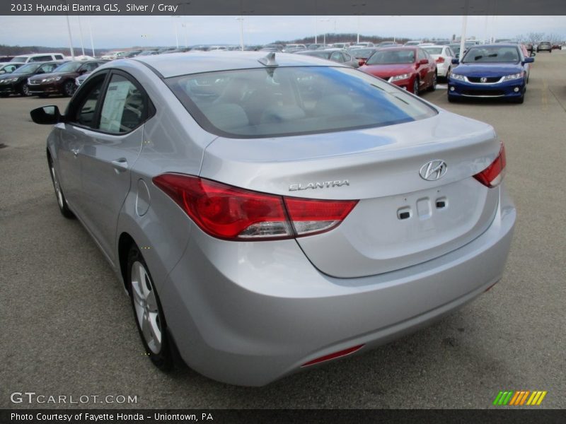 Silver / Gray 2013 Hyundai Elantra GLS