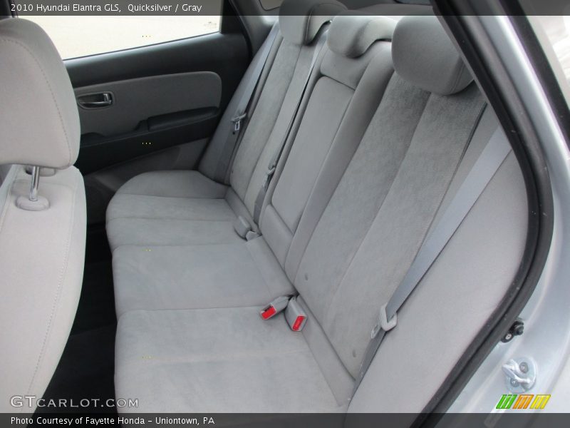 Quicksilver / Gray 2010 Hyundai Elantra GLS