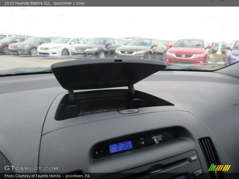 Quicksilver / Gray 2010 Hyundai Elantra GLS