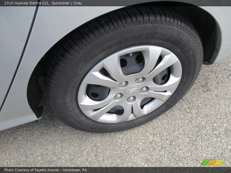 Quicksilver / Gray 2010 Hyundai Elantra GLS