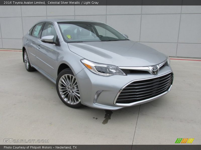 Celestial Silver Metallic / Light Gray 2016 Toyota Avalon Limited