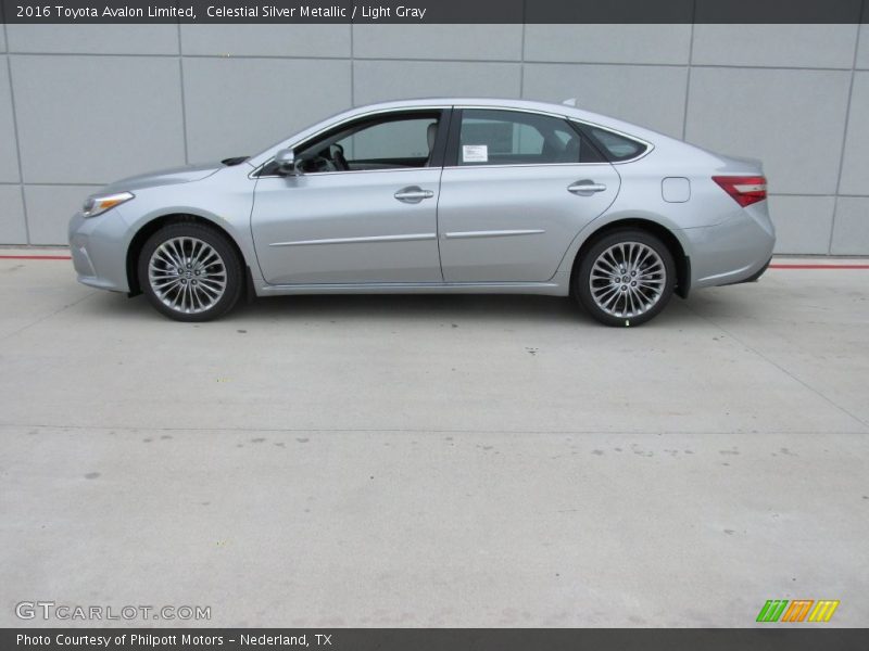 Celestial Silver Metallic / Light Gray 2016 Toyota Avalon Limited