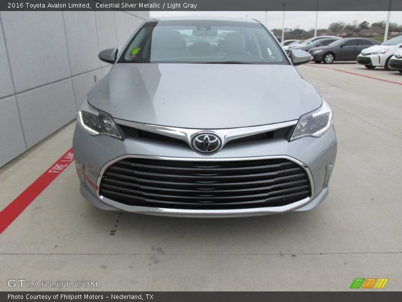 Celestial Silver Metallic / Light Gray 2016 Toyota Avalon Limited